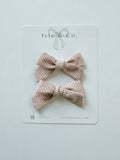 Small Poppy Bow Set