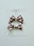Small Tilly Bow Set