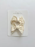 Small Daisy Bow Set