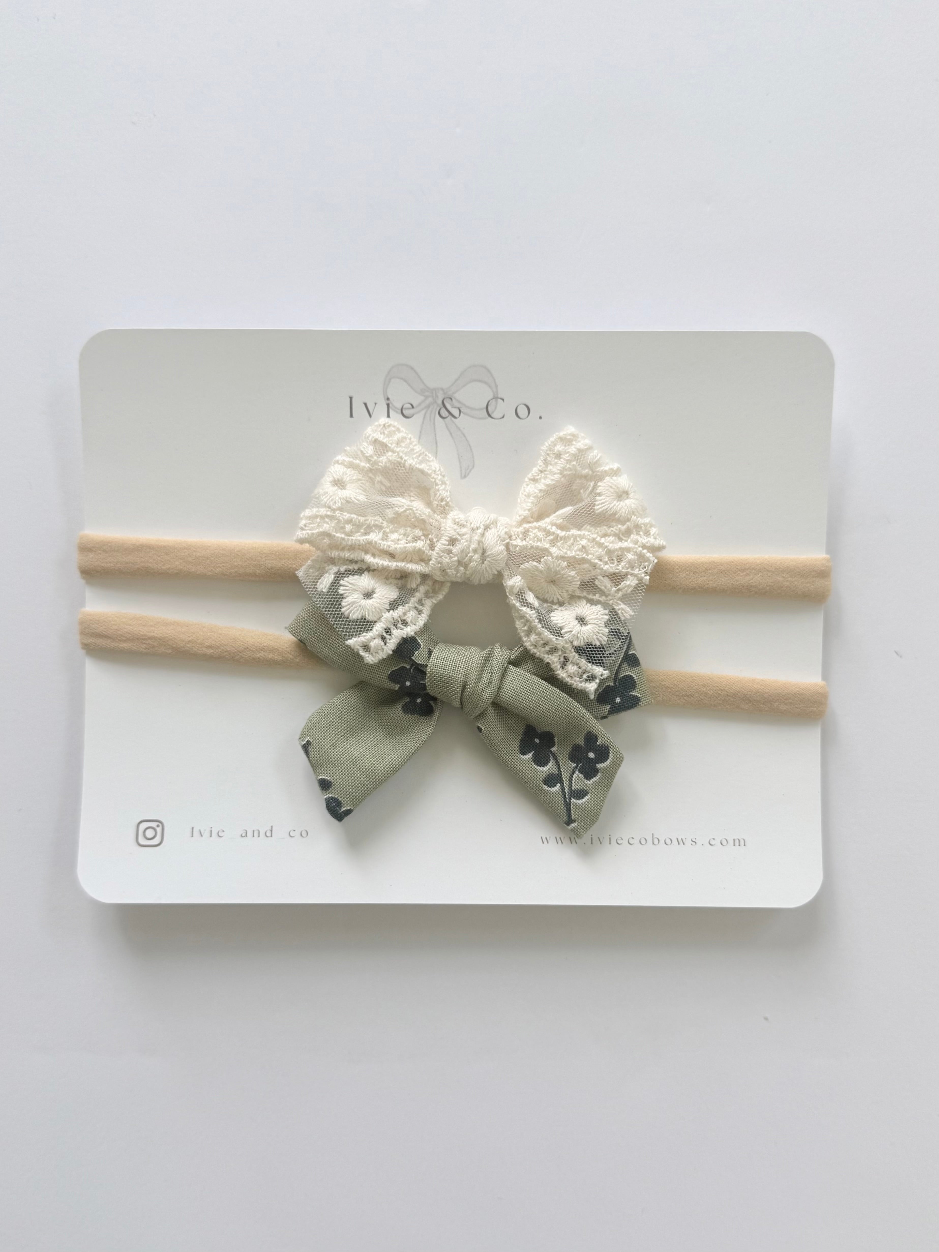 Newborn headband set