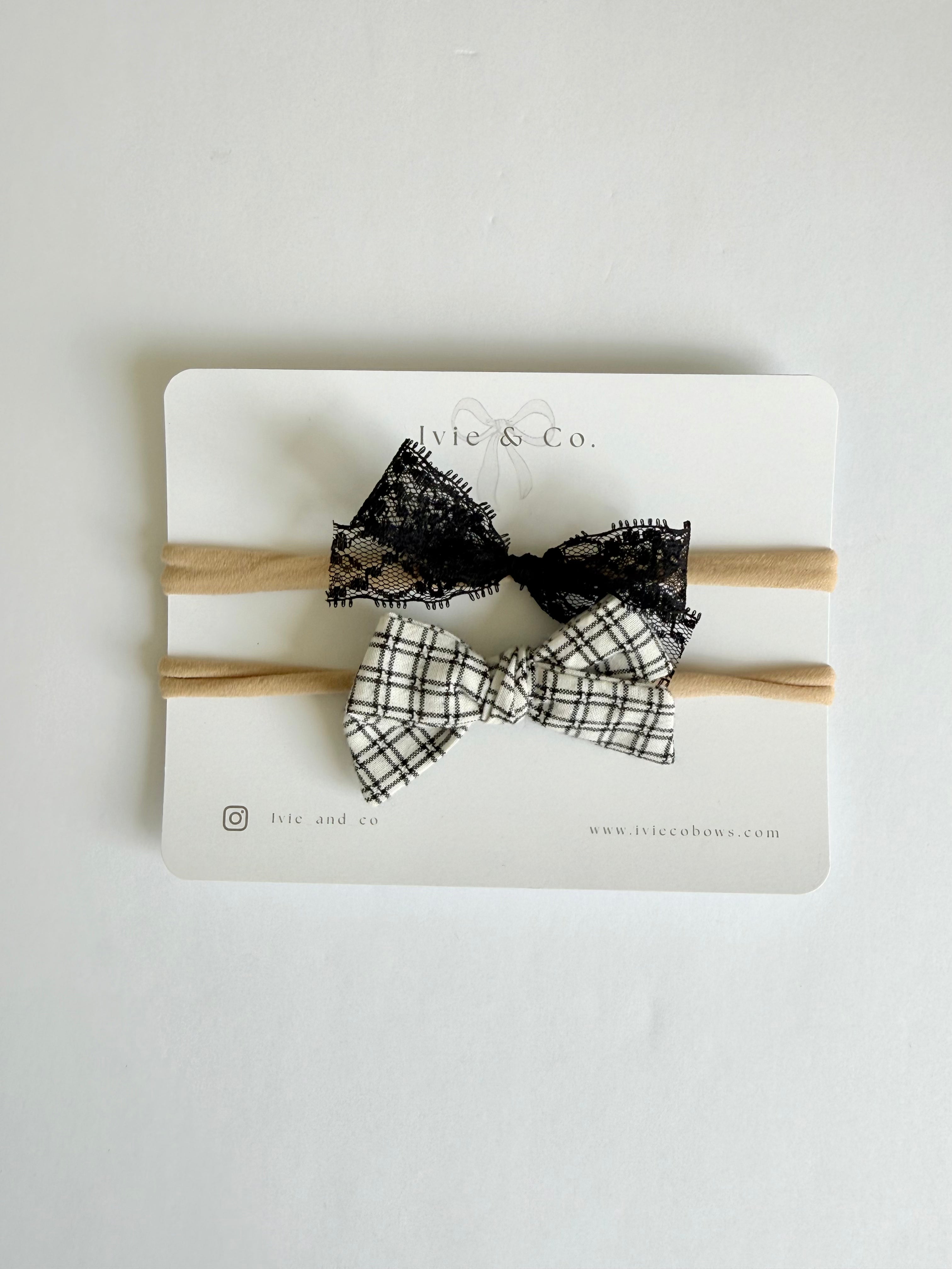Newborn headband set