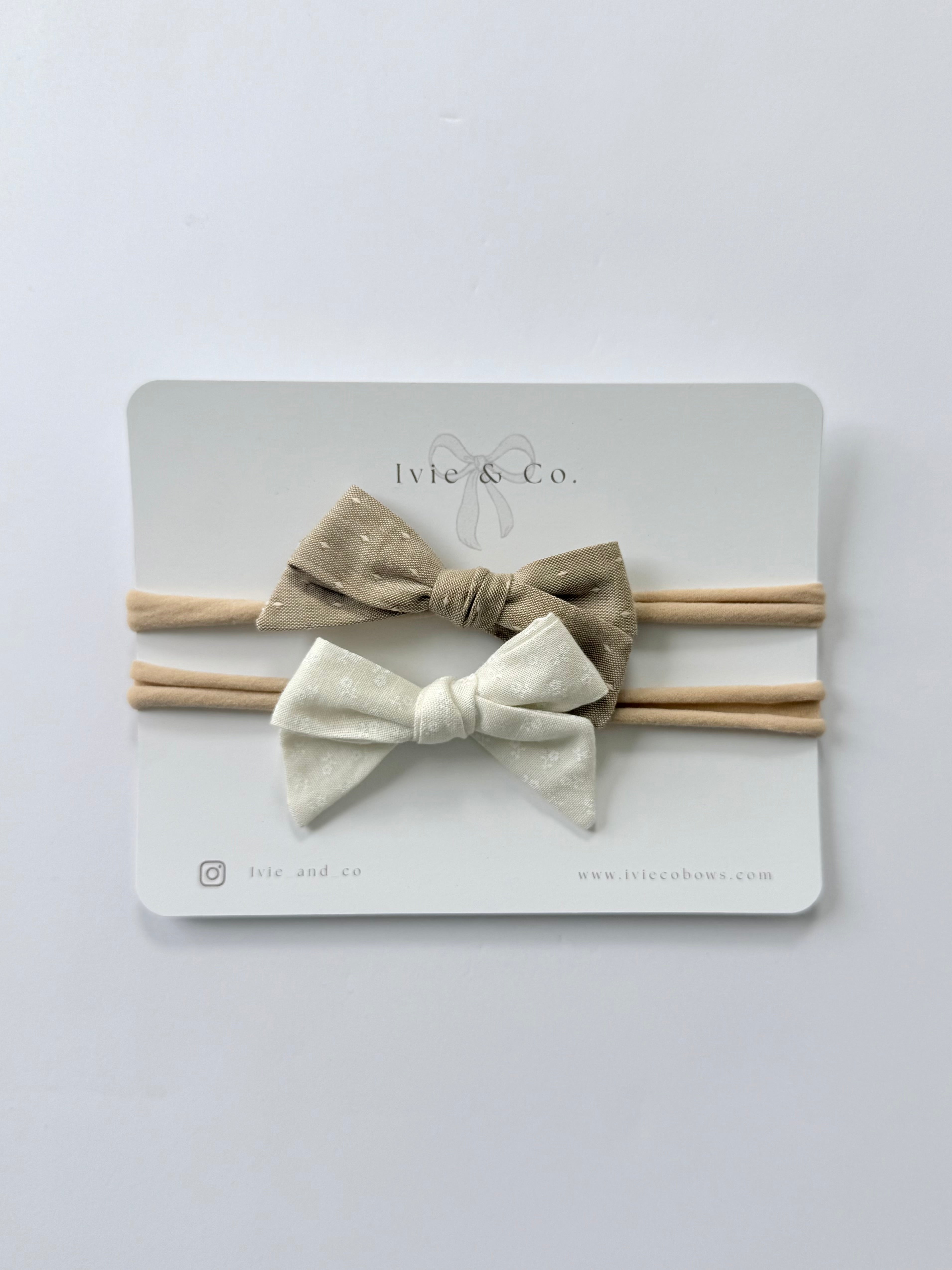 Newborn headband set