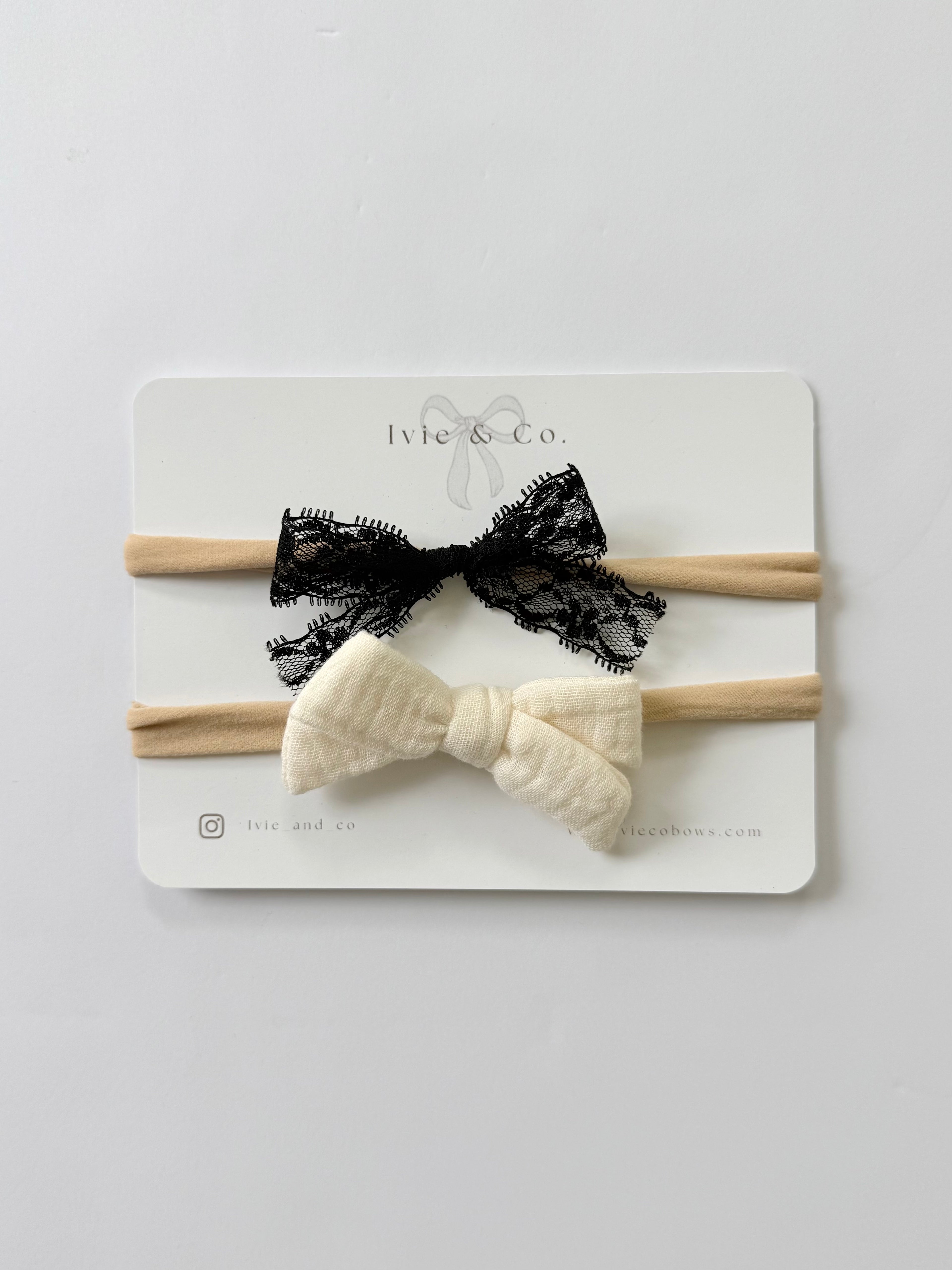 Newborn headband set