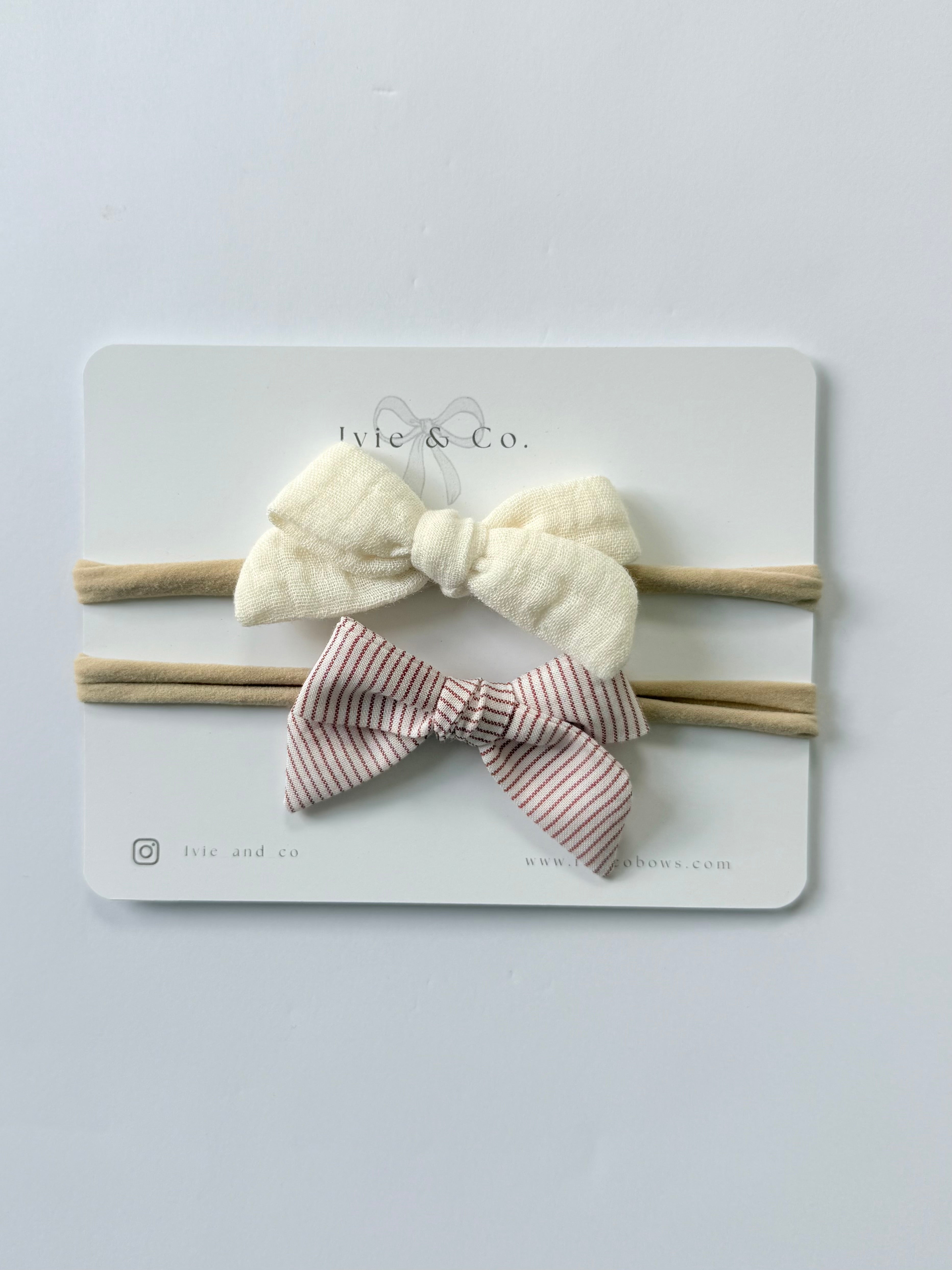 Newborn headband set